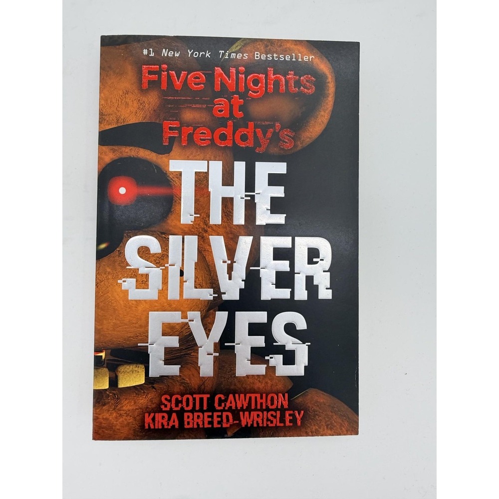 Scholastic Five Nights At Freddy's Black Silver Eyes & Fazbear Frights 1-4 Set